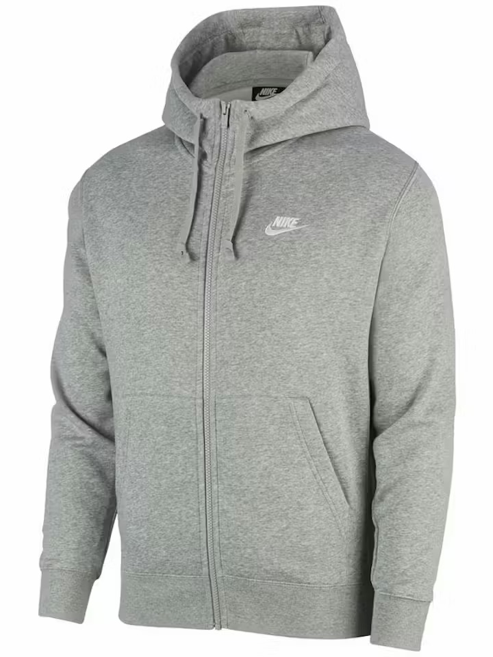 Nike Grey Full-Zip Size L